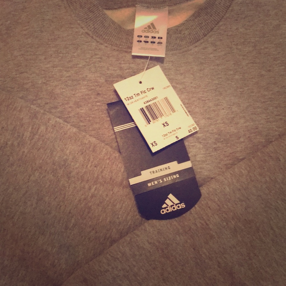 Adidas grey sweater